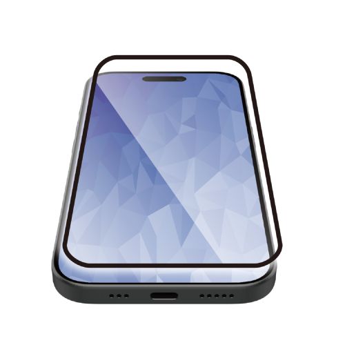 iPhone 17/ガラスフィルム/フレーム付き/反射防止