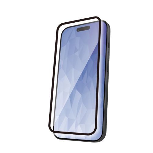 iPhone 17/ガラスフィルム/フレーム付き/反射防止/超簡単貼り付けツール
