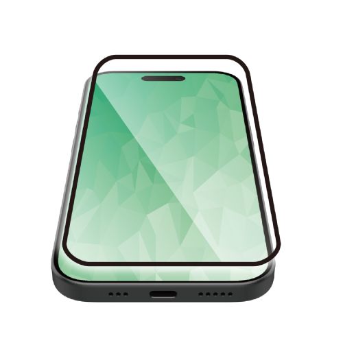 iPhone 17/ガラスフィルム/フレーム付き/高透明