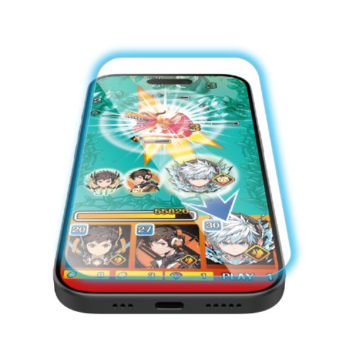 iPhone 17/ガラスフィルム/ゲーミング/ゴリラ/ブルーライトカット