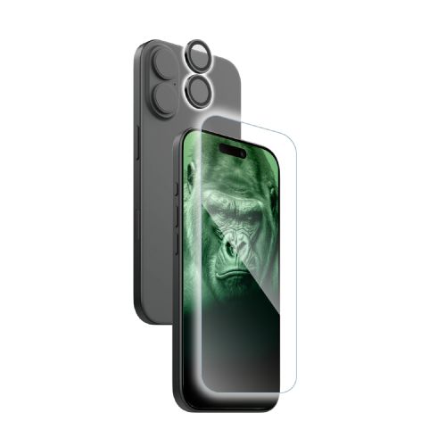 iPhone 17/ガラスフィルム/カメラレンズガラスフィルムセット/ゴリラガラス/クリア