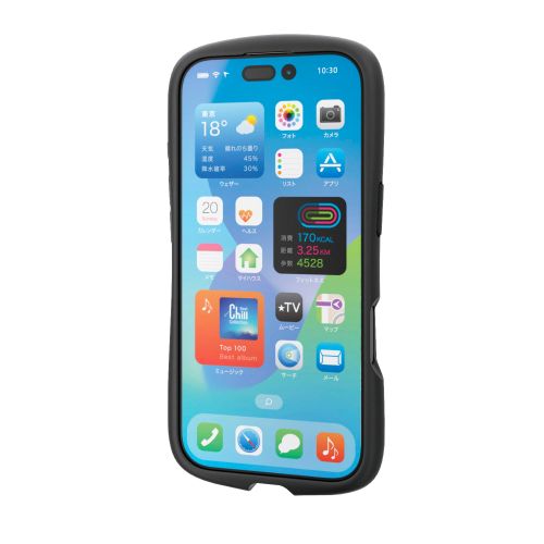 iPhone 17/Grippy/フレームカラー/MAGKEEP/ブラック