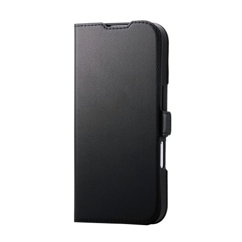 iPhone 17/手帳型ケース/薄型/磁石付/MAGKEEP/ブラック