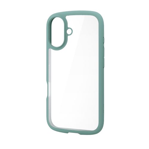 iPhone 17/TOUGH SLIM LITE/フレームカラー/メタルステッカー付/グリーン