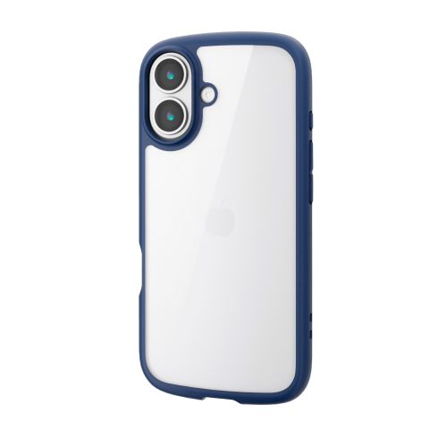 iPhone 17/TOUGH SLIM LITE/フレームカラー/メタルステッカー付/ネイビー