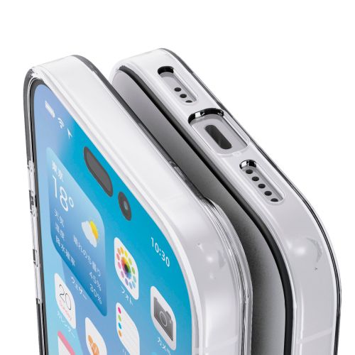 iPhone 17/ソフトケース/MAGKEEP/クリア