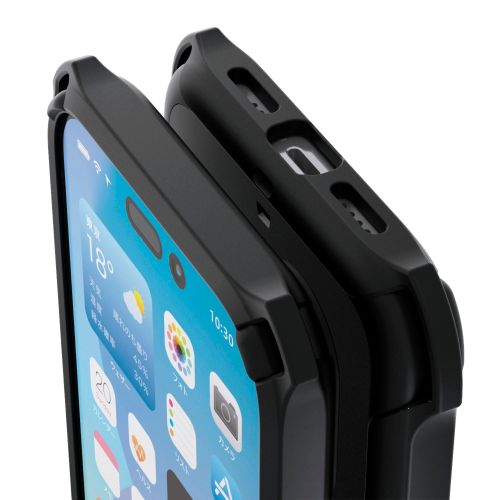 iPhone 17/ZEROSHOCK/MAGKEEP/ブラック