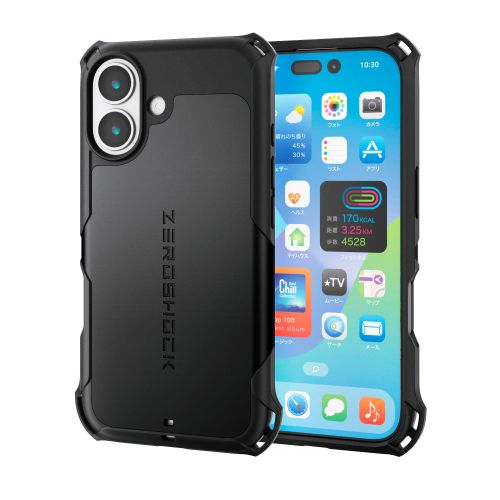 iPhone 17/ZEROSHOCK/MAGKEEP/ブラック