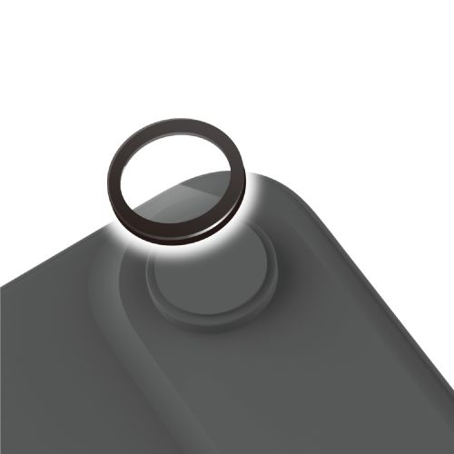 iPhone Air/カメラレンズガラスフィルム/ブラック