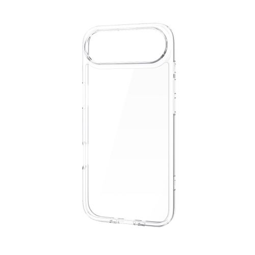 iPhone Air/ハイブリッドケース/メタルステッカー付/クリア