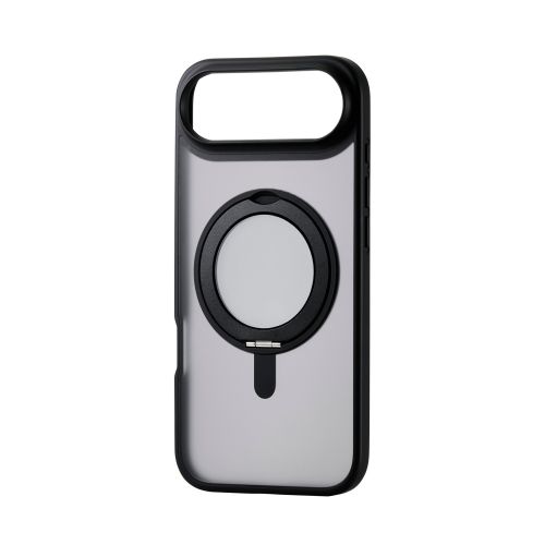 iPhone Air/ハイブリッドケース/MAGKEEP/スタンド/ブラック