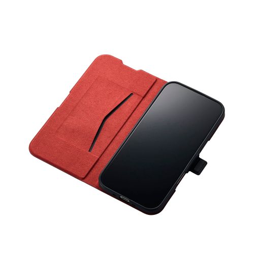 iPhone Air/手帳型ケース/薄型/磁石付/ブラック