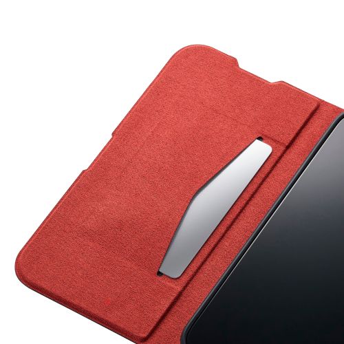 iPhone Air/手帳型ケース/薄型/磁石付/ブラック