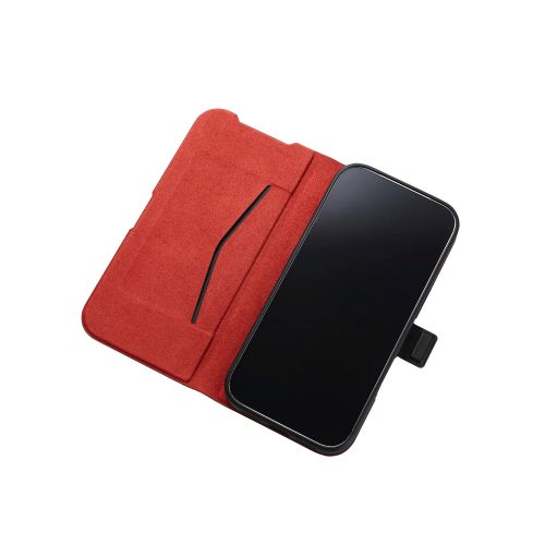 iPhone 17 Pro/手帳型ケース/薄型/磁石付/ブラック