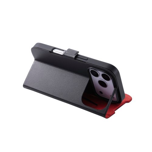 iPhone 17 Pro/手帳型ケース/薄型/磁石付/ブラック