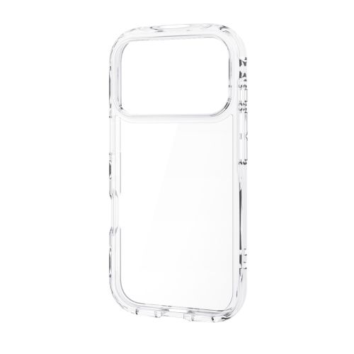 iPhone 17 Pro/TOUGH SLIM LITE/オールクリア/メタルステッカー付/クリア