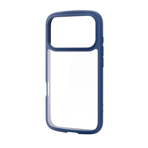 iPhone 17 Pro/TOUGH SLIM LITE/フレームカラー/メタルステッカー付/ネイビー