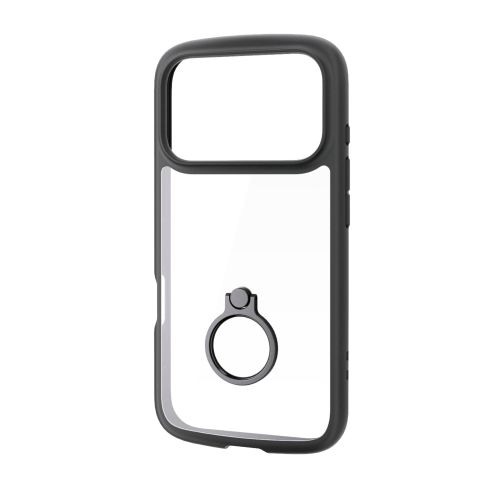 iPhone 17 Pro/TOUGH SLIM LITE/フレームカラー/リング付/ブラック