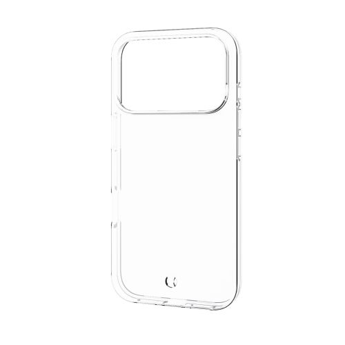 iPhone 17 Pro/ソフトケース/メタルステッカー付/クリア