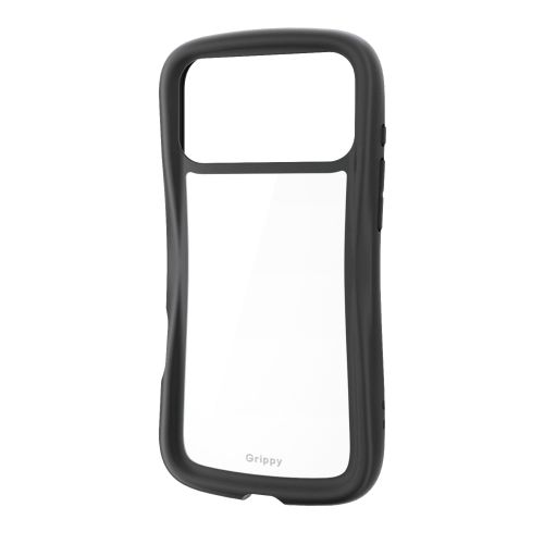 iPhone 17 Pro Max/Grippy/フレームカラー/メタルステッカー付/ブラック