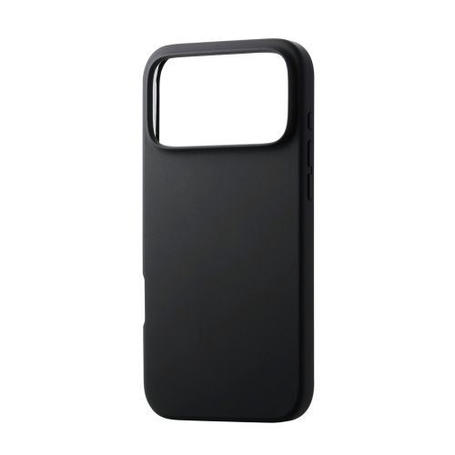 iPhone 17 Pro Max/ハイブリッドケース/シリコン/カラータイプ/ブラック