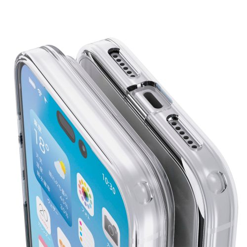 iPhone 17 Pro Max/ハイブリッドケース/MAGKEEP/ホワイト