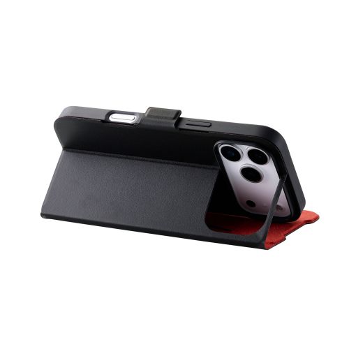 iPhone 17 Pro Max/手帳型ケース/薄型/磁石付/ブラック