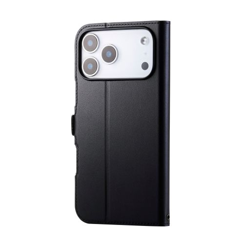 iPhone 17 Pro Max/手帳型ケース/磁石付/耐衝撃/ブラック