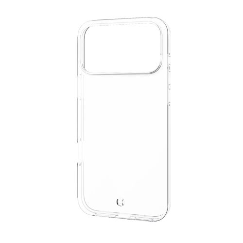 iPhone 17 Pro Max/ソフトケース/メタルステッカー付/クリア