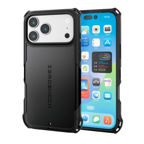 iPhone 17 Pro Max/ZEROSHOCK/MAGKEEP/ブラック