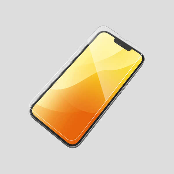 iPhone 17e/16eガラスフィルム/高透明/簡単貼付ツール付