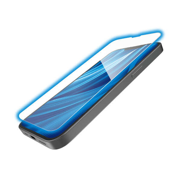 iPhone 17e/16eガラスフィルム/ゴリラ/0.21mm/高透明/ブルーライトカット/簡単貼付ツール付