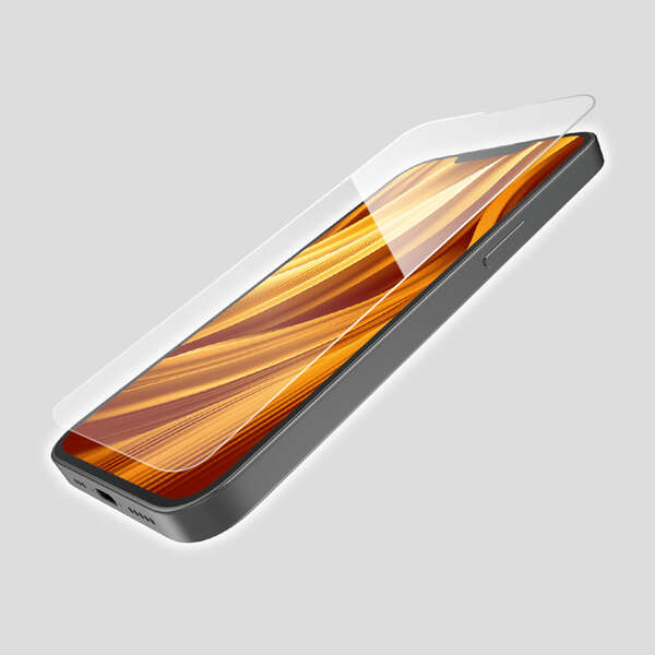 iPhone 17e/16eガラスフィルム/ゴリラ/0.21mm/高透明/簡単貼付ツール付