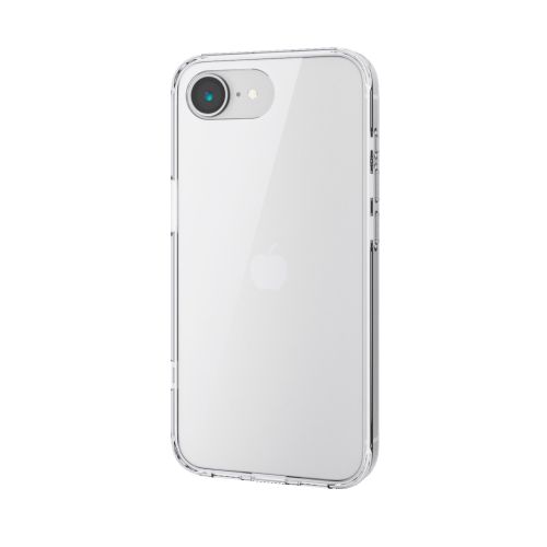 iPhone 17e/16e/ハイブリッドケース/ガラス/クリア