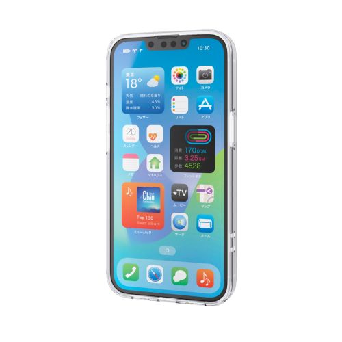iPhone 17e/16e/ハイブリッドケース/ガラス/クリア