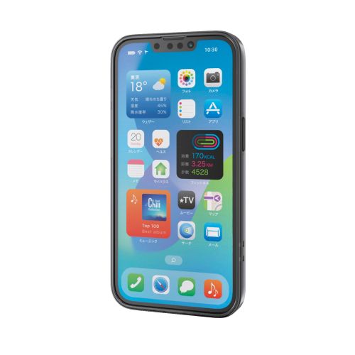 iPhone 17e/16e/ハイブリッドケース/極限保護/マットブラック