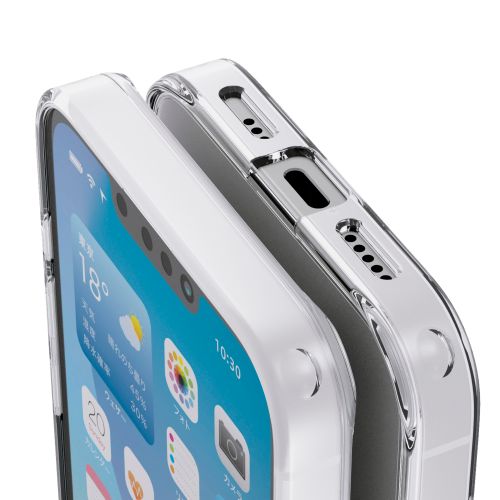 iPhone 17e/16e/ハイブリッドケース/スタンダード/シルキークリア