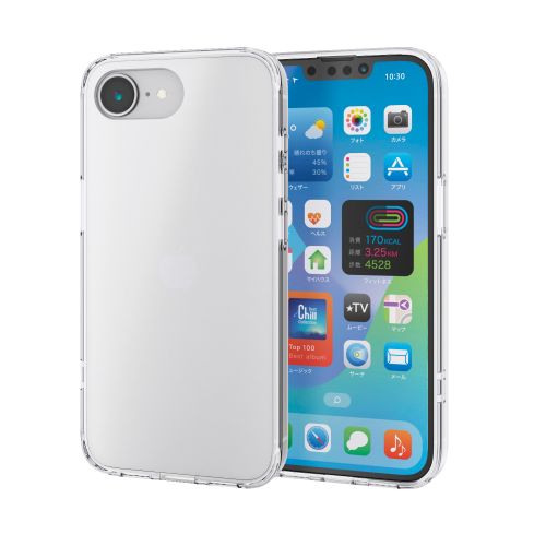 iPhone 17e/16e/ハイブリッドケース/スタンダード/シルキークリア
