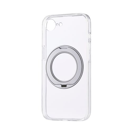 iPhone 17e/16e/ハイブリッドケース/極限/MAGKEEP/スタンド/シルバー