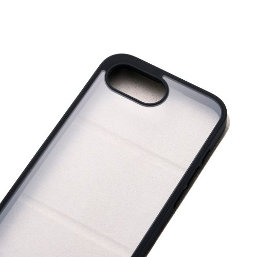 iPhone 16e/ソフトレザーケース/縦型フラップ/磁石付/ブラック