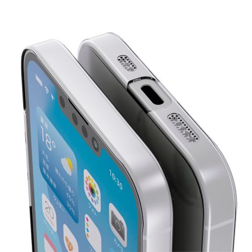 iPhone 16e/ハードケース/極薄/0.6mm/クリア