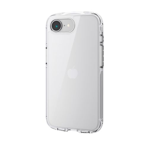 iPhone 16e/ハイブリッドケース/TOUGH SLIM LITE/オールクリア/ストラップシート付属/クリア