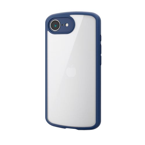 iPhone 17e/16e/ハイブリッドケース/TOUGH SLIM LITE/フレームカラー/背面クリア/極限保護/ネイビー