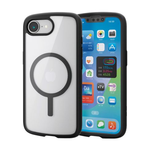 iPhone 17e/16e/ハイブリッドケース/TOUGH SLIM LITE/フレームカラー/MAGKEEP/ブラック