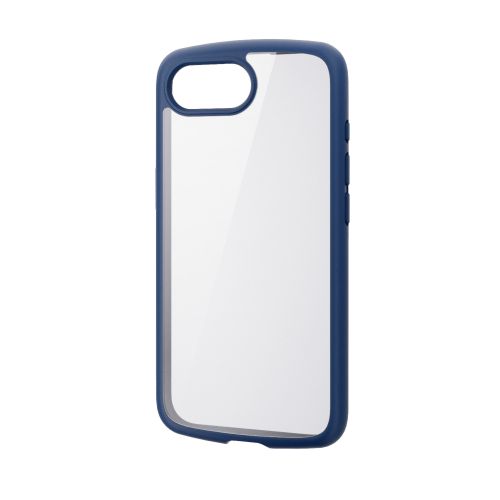 iPhone 17e/16e/ハイブリッドケース/TOUGH SLIM LITE/フレームカラー/背面クリア/ストラップシート付属/ネイビー