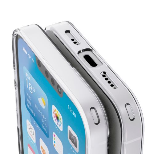 iPhone 17e/16e/ソフトケース/クリスタルクリア/クリア