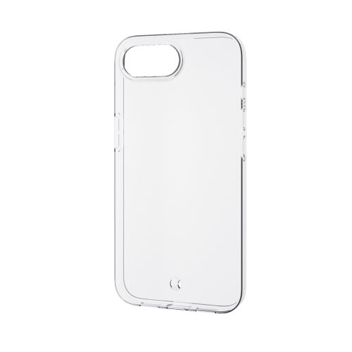 iPhone 17e/16e/ソフトケース/メタルステッカー付属/クリア