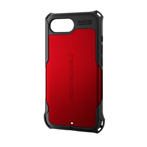 iPhone 17e/16e/ハイブリッドケース/ZEROSHOCK/レッド