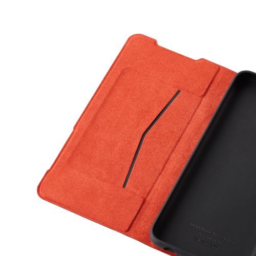 arrows We2 (F-52E/FCG02)用レザーケース/手帳型/UltraSlim/薄型/磁石付き/ブラック