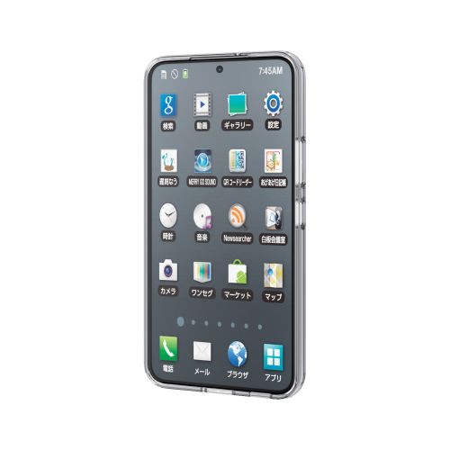 Galaxy S22(SC-51C/SCG13)用ハイブリッドケース/極み/クリア